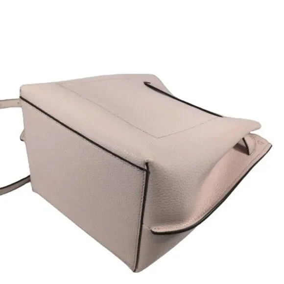 Michael Kors Small Pink Leather Bucket Crossbody Messenger Tote Bag Purse $348